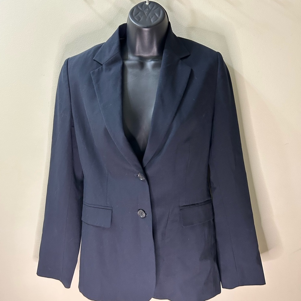Banana Republic Contemporary Navy button up Women's Blazer size 4